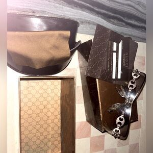 Gucci shield sunglasses